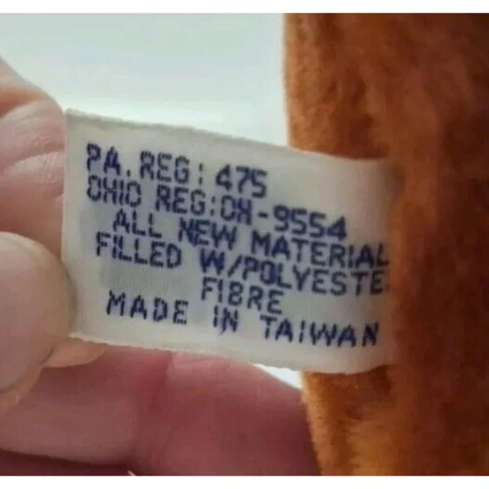 Lynn Weisberg 1985 Brown White Plush Horse Pony Bow Enesco - Picture 8 of 16